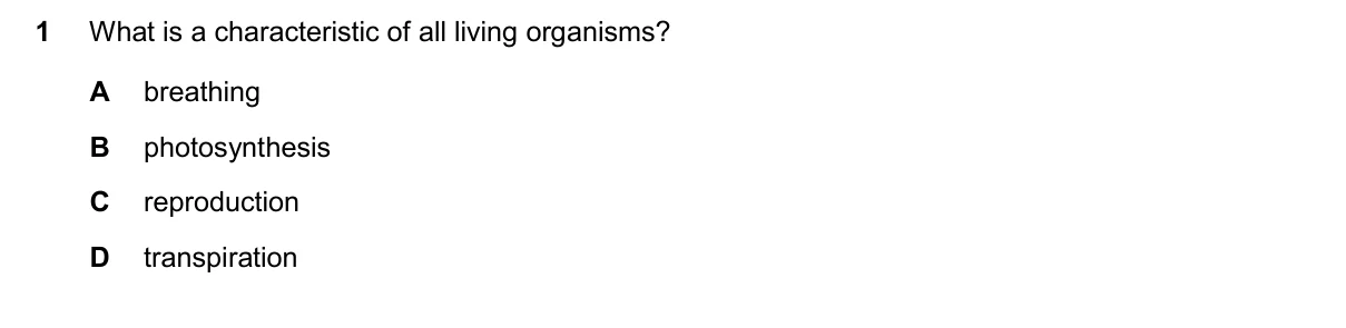 Question 1, November 2025, 0610 Paper 23