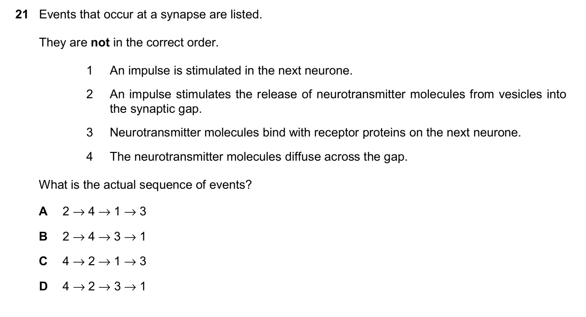 Question 21, November 2025, 0610 Paper 23