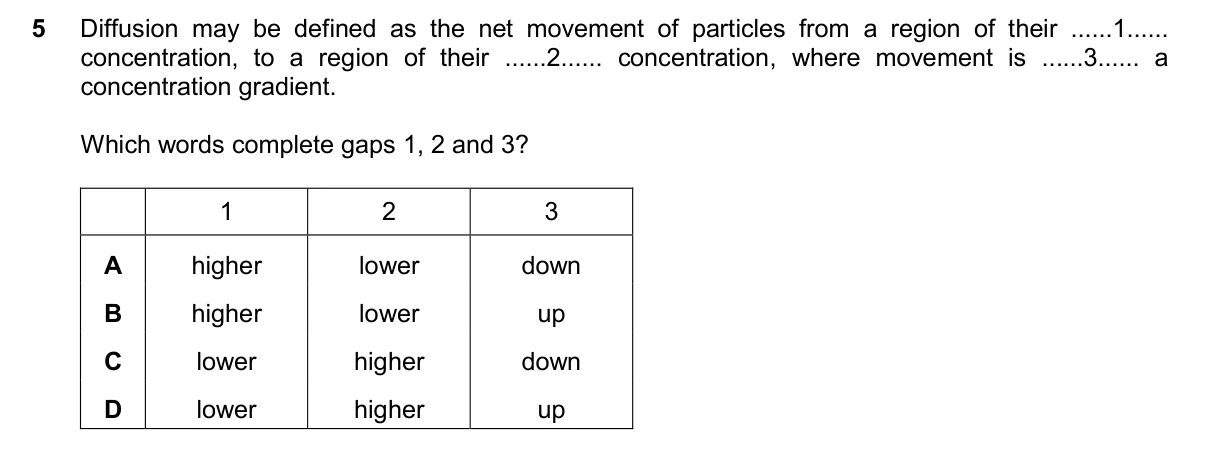 Question 5, November 2025, 0610 Paper 23