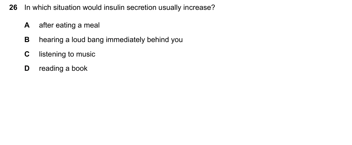 Question 26, March 2026, 0610 Paper 12