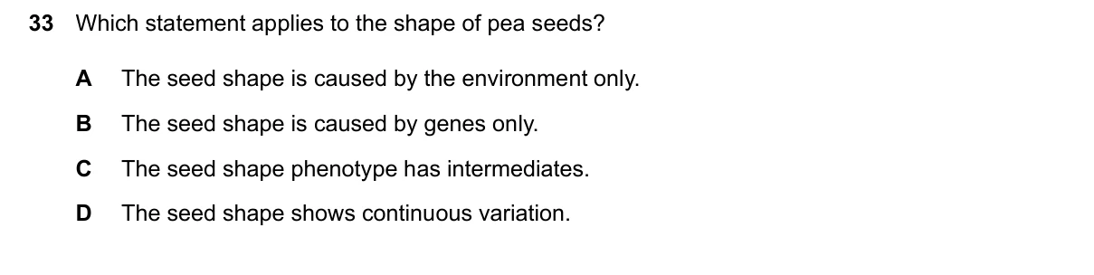 Question 33, March 2026, 0610 Paper 12