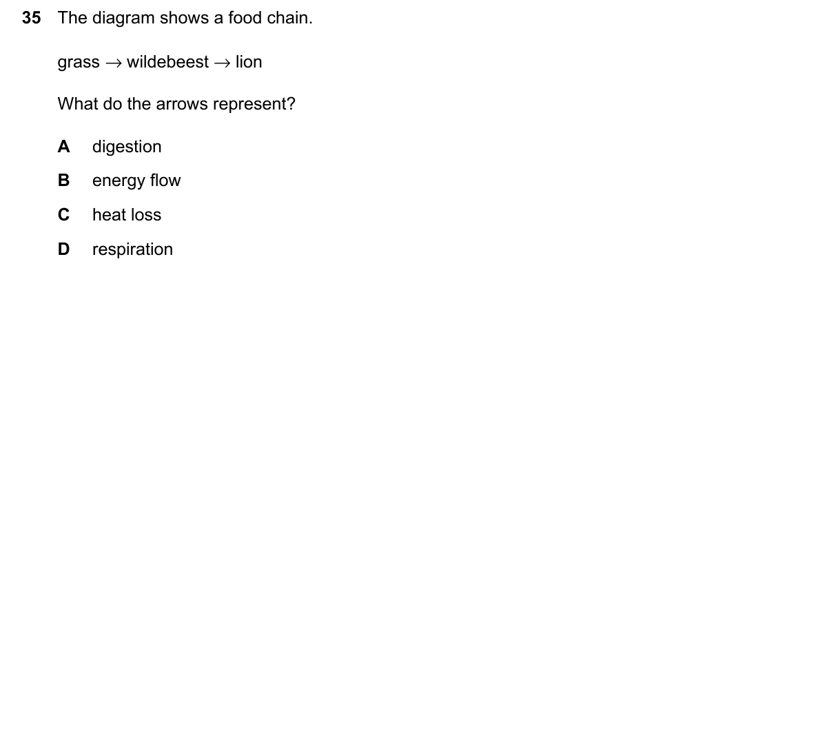 Question 35, March 2026, 0610 Paper 12