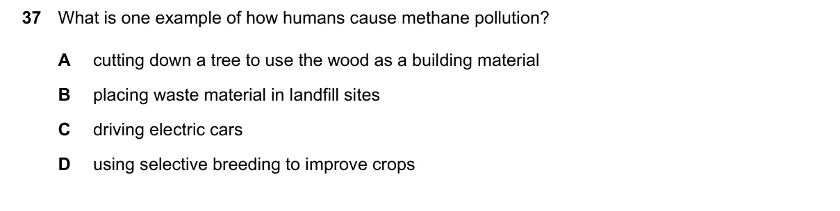 Question 37, March 2026, 0610 Paper 12