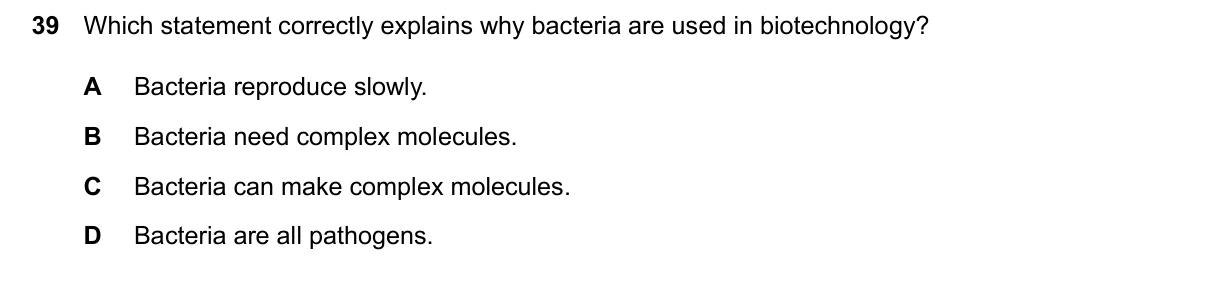 Question 39, March 2026, 0610 Paper 12