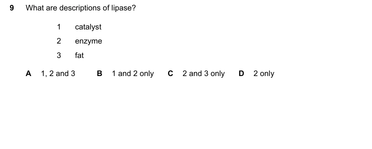 Question 9, March 2026, 0610 Paper 12