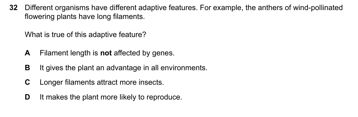Question 32, March 2026, 0610 Paper 22