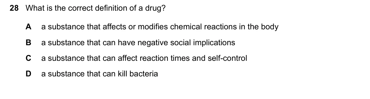 Question 28, June 2026, 0610 Paper 11