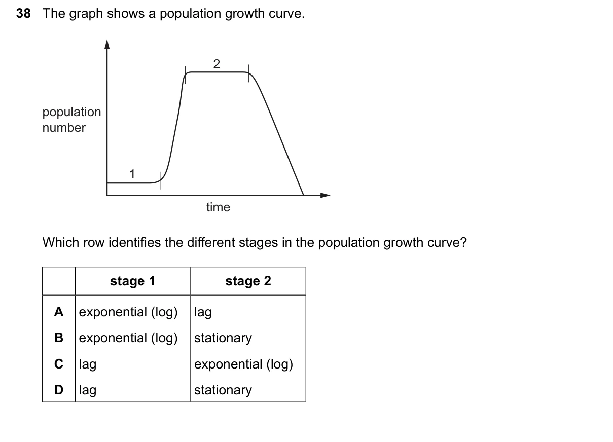 Question 38, June 2026, 0610 Paper 11