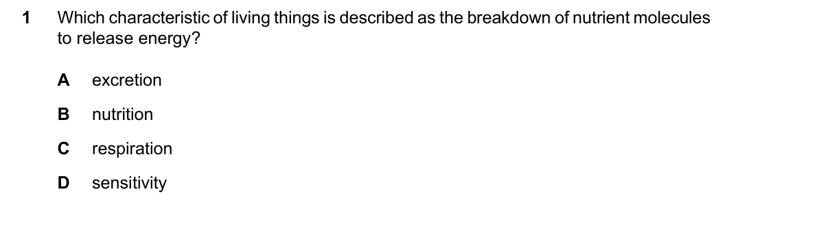 Question 1, June 2026, 0610 Paper 21
