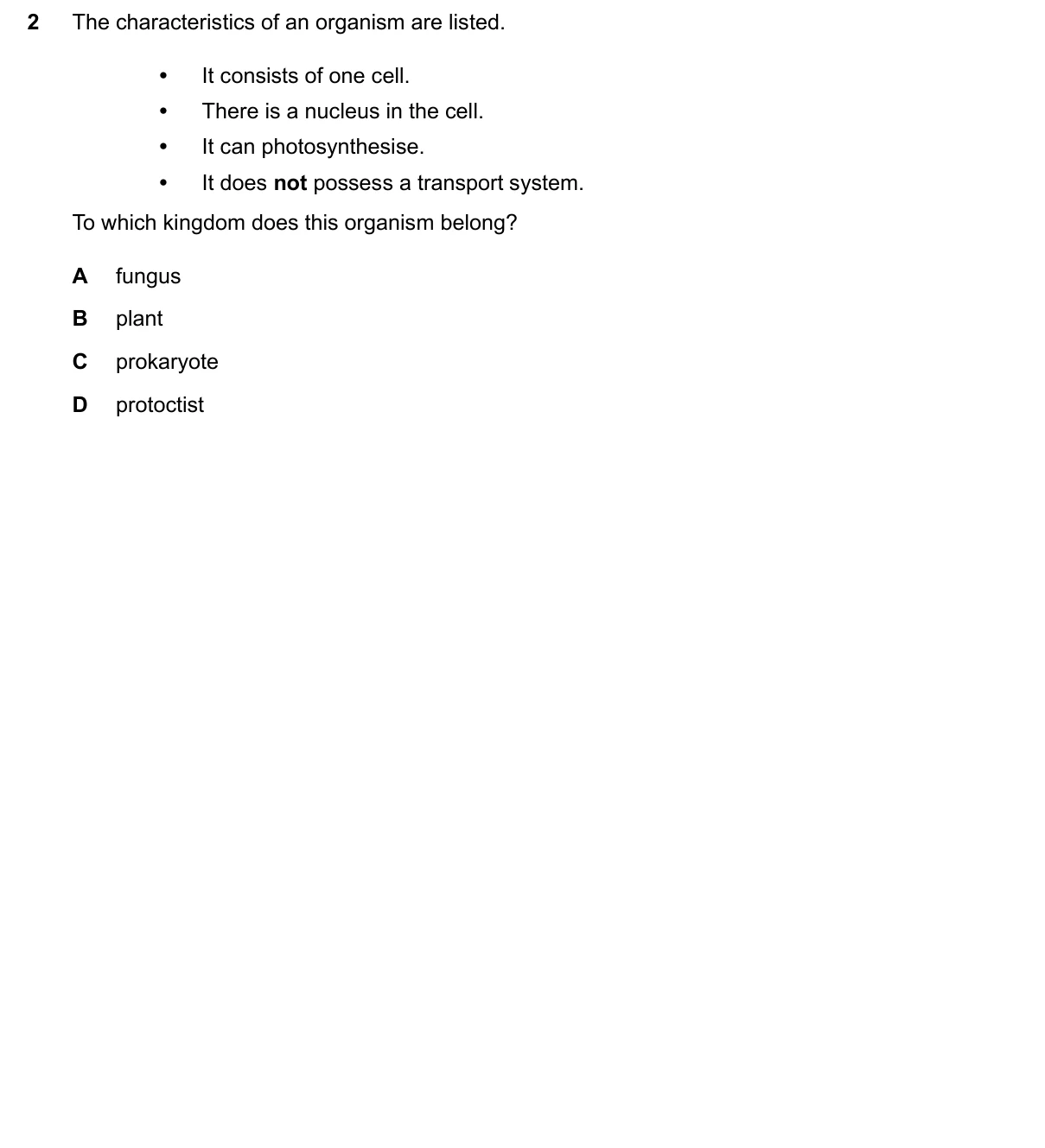 Question 2, June 2026, 0610 Paper 21