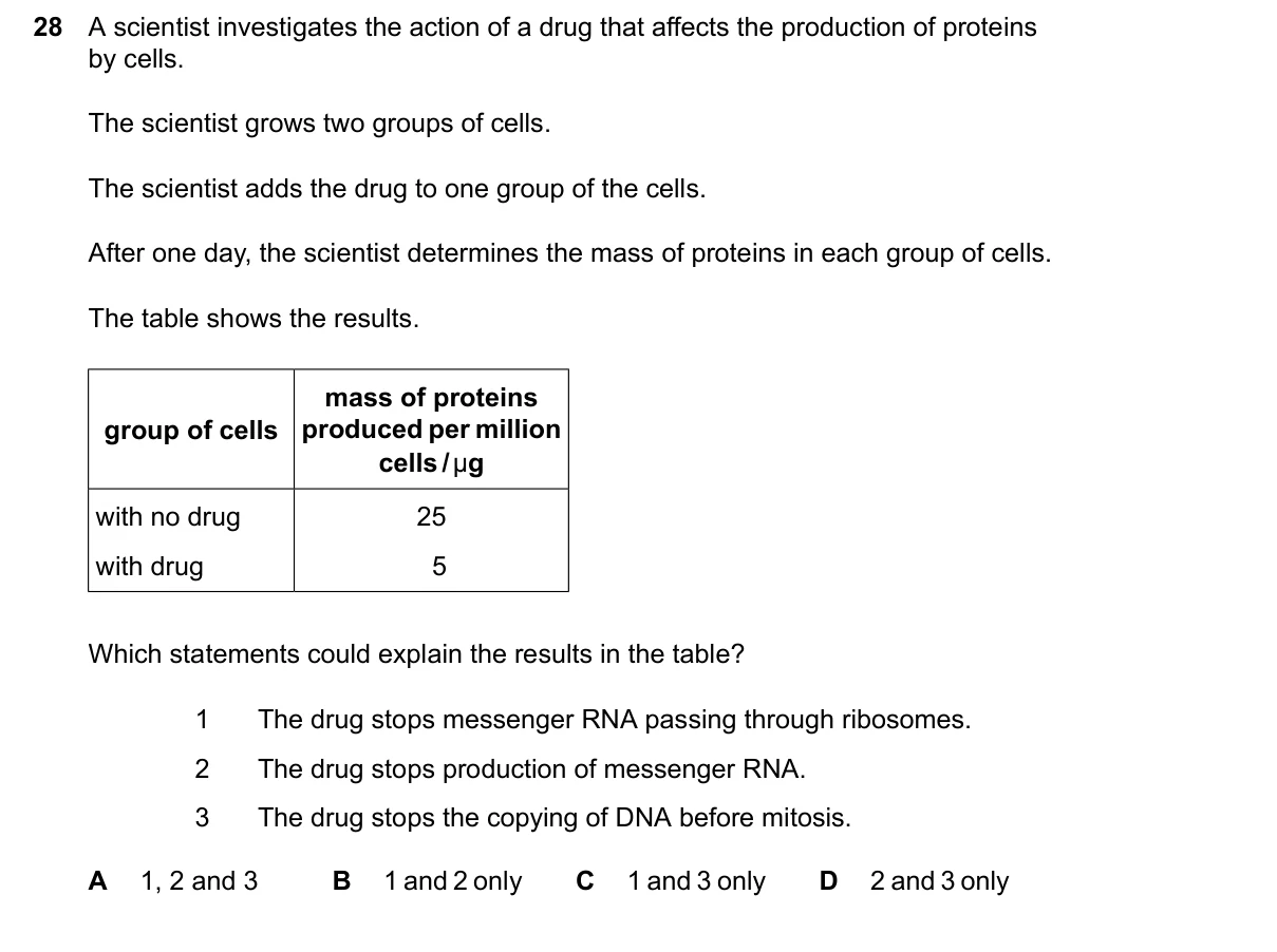 Question 28, June 2026, 0610 Paper 21