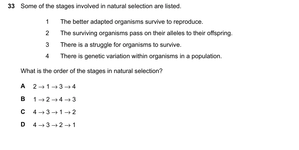 Question 33, June 2026, 0610 Paper 21