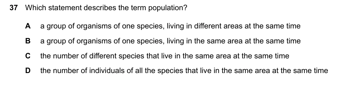 Question 37, June 2026, 0610 Paper 21