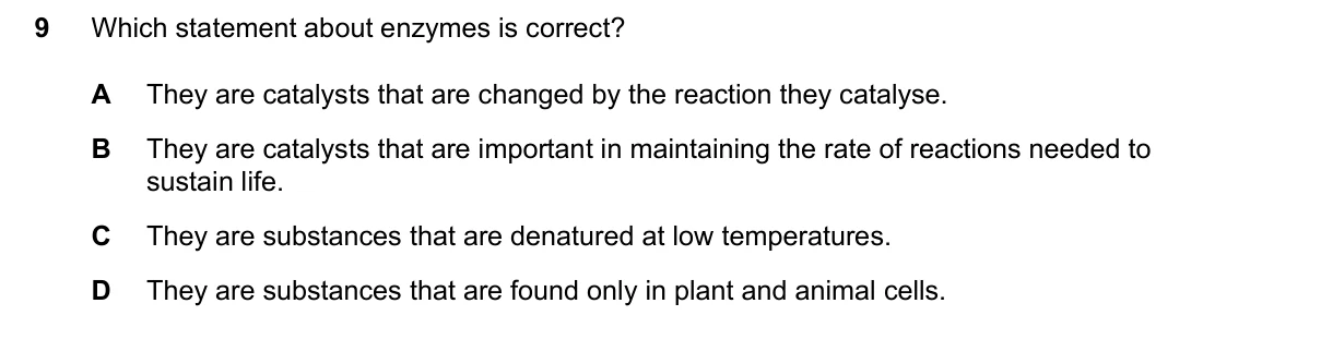 Question 9, June 2026, 0610 Paper 12