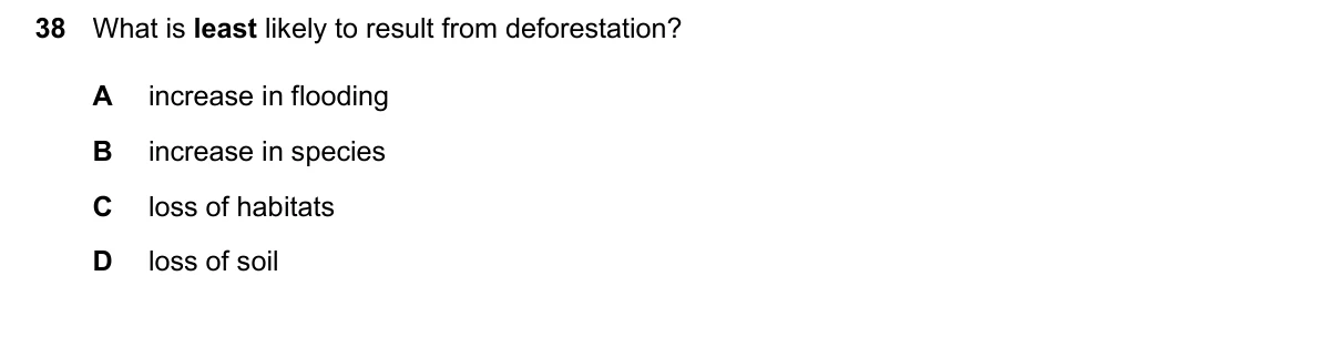 Question 38, June 2026, 0610 Paper 13
