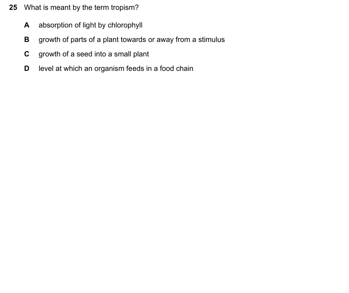 Question 25, June 2026, 0610 Paper 23