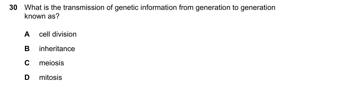 Question 30, June 2026, 0610 Paper 23