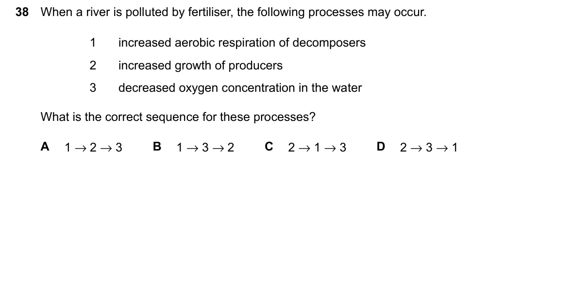 Question 38, June 2026, 0610 Paper 23