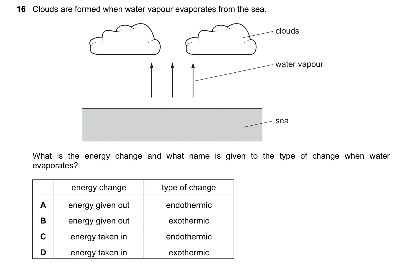 Question 16, June 2010, 0620 Paper 13