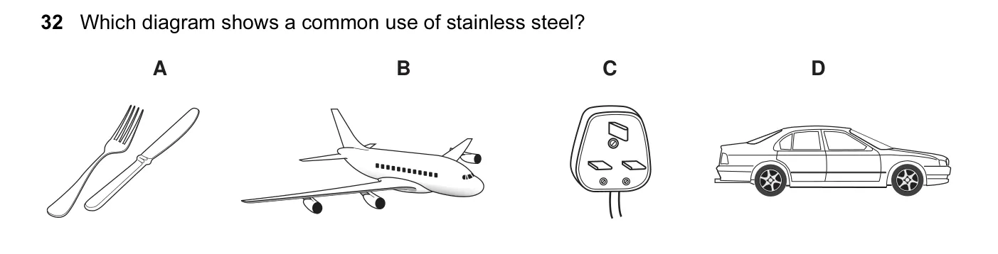 Question 32, November 2010, 0620 Paper 12