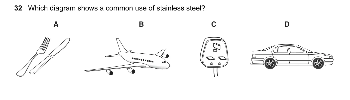 Question 32, November 2010, 0620 Paper 13