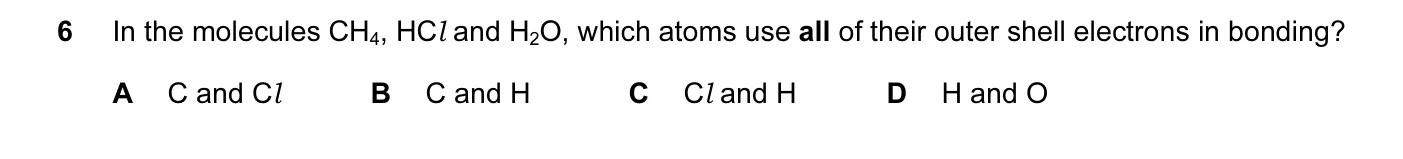 Question 6, November 2012, 0620 Paper 11