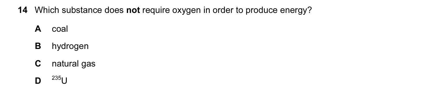 Question 14, June 2013, 0620 Paper 13