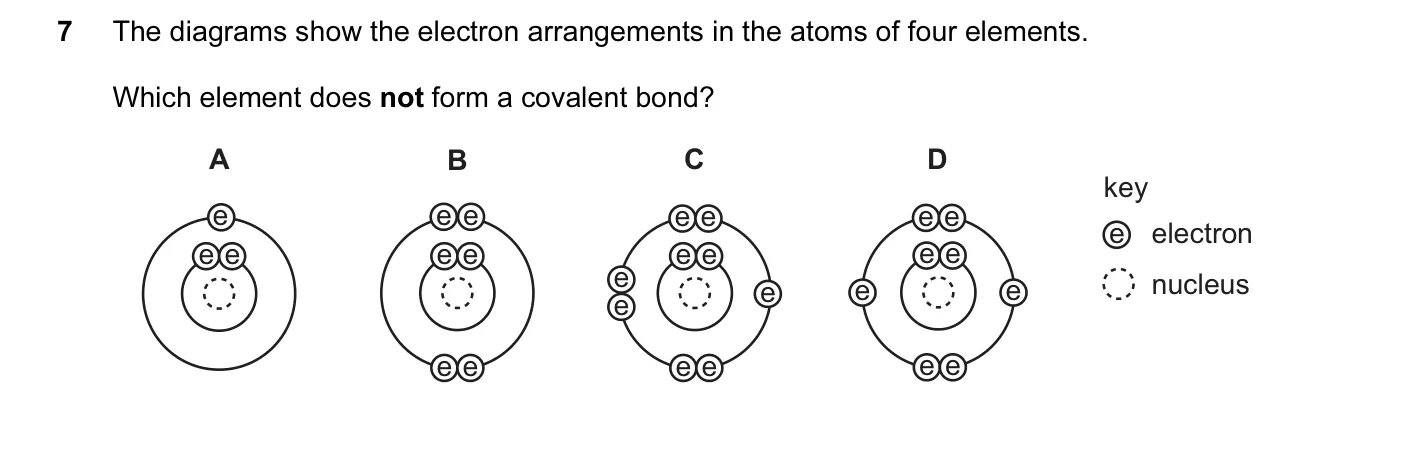 Question 7, November 2013, 0620 Paper 11