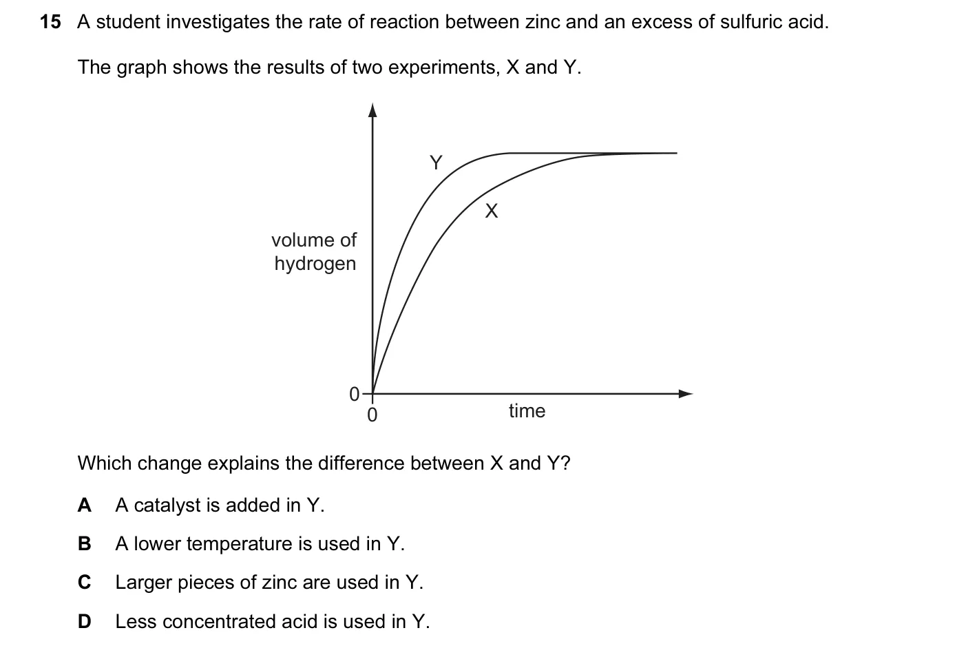 Question 15, November 2013, 0620 Paper 11