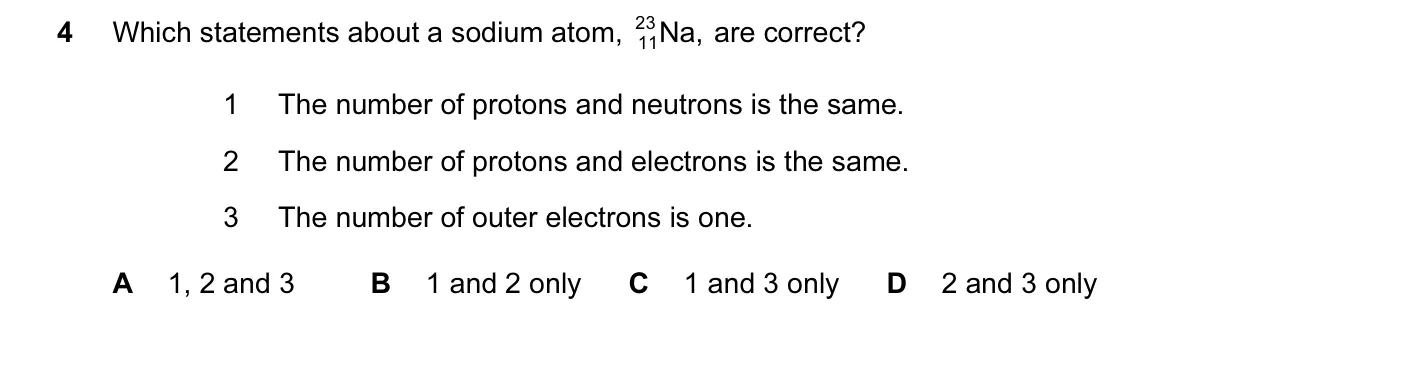Question 4, November 2013, 0620 Paper 12