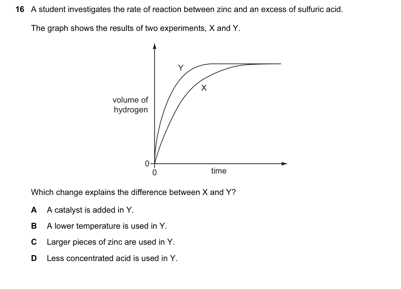 Question 16, November 2013, 0620 Paper 12