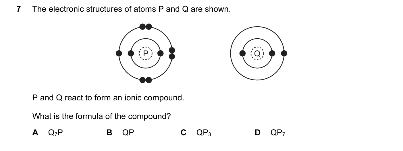 Question 7, November 2013, 0620 Paper 13