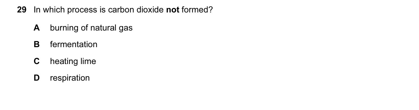 Question 29, November 2013, 0620 Paper 13