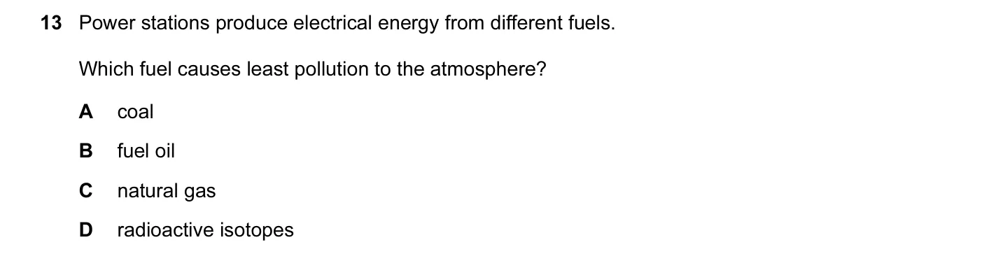 Question 13, June 2014, 0620 Paper 12