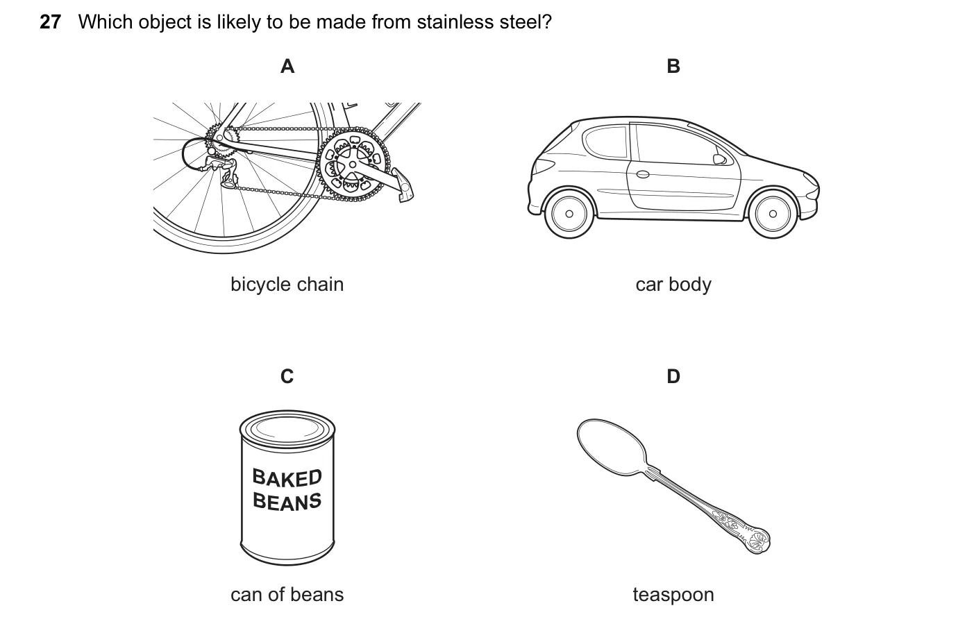 Question 27, June 2014, 0620 Paper 12