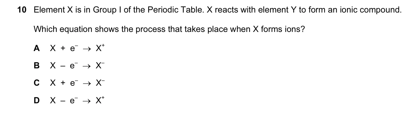 Question 10, June 2014, 0620 Paper 13