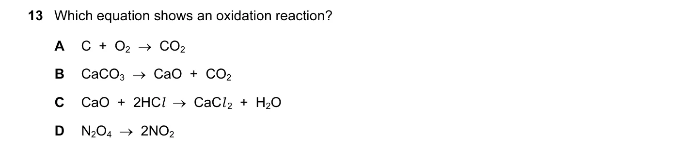 Question 13, June 2014, 0620 Paper 13