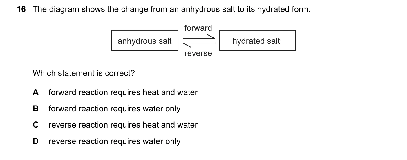 Question 16, November 2014, 0620 Paper 13
