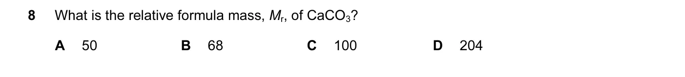 Question 8, June 2015, 0620 Paper 11