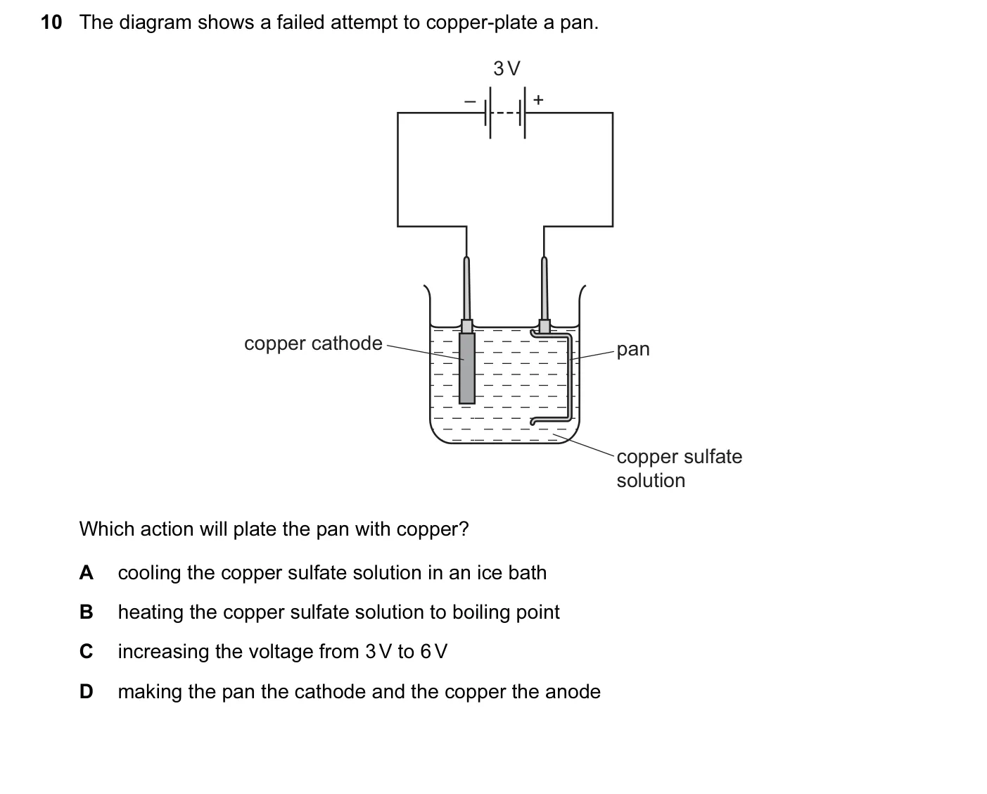 Question 10, June 2015, 0620 Paper 11