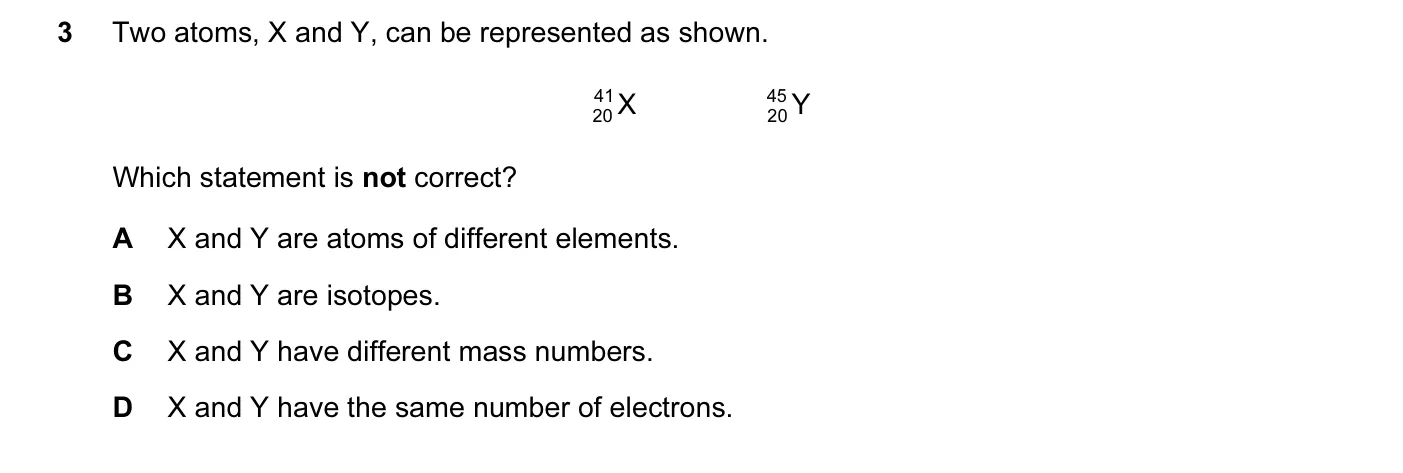 Question 3, June 2015, 0620 Paper 13