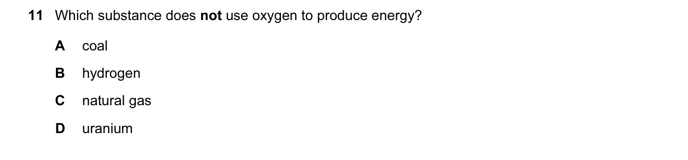 Question 11, June 2015, 0620 Paper 13
