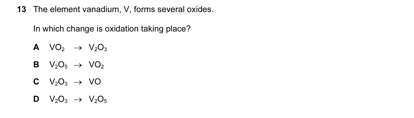 Question 13, November 2015, 0620 Paper 12