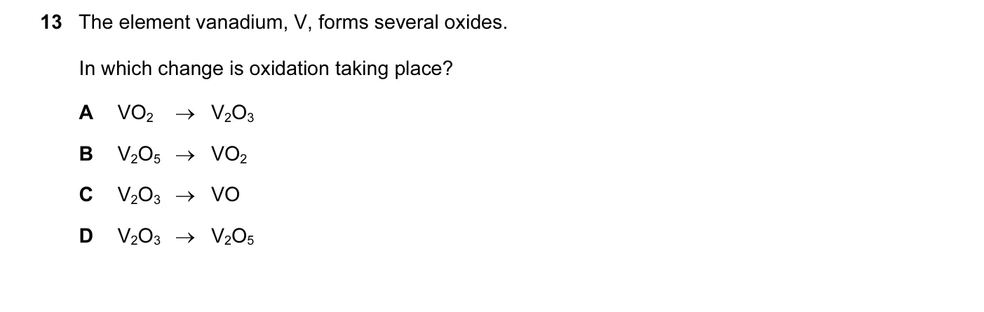 Question 13, November 2015, 0620 Paper 13