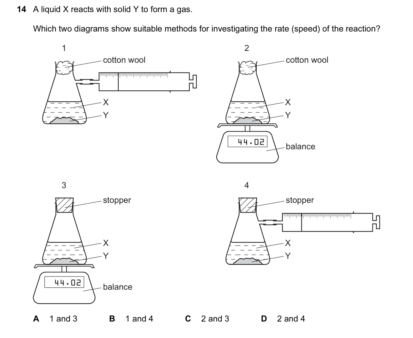 Question 14, June 2016, 0620 Paper 21