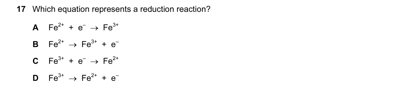 Question 17, June 2016, 0620 Paper 21