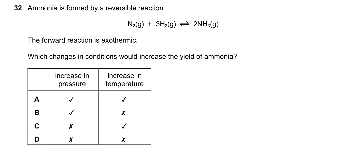 Question 32, June 2016, 0620 Paper 21