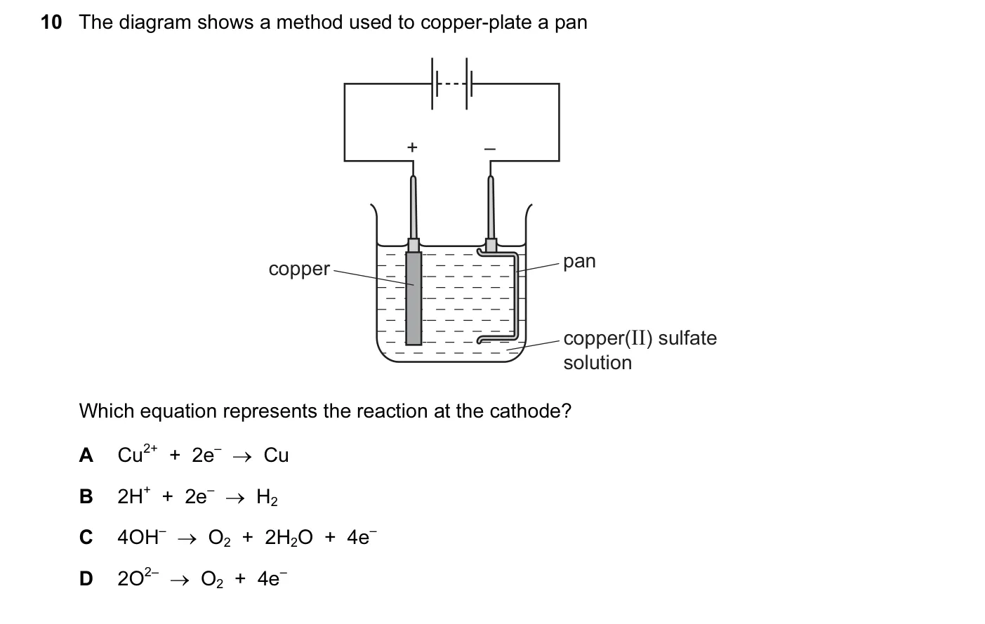 Question 10, June 2016, 0620 Paper 23