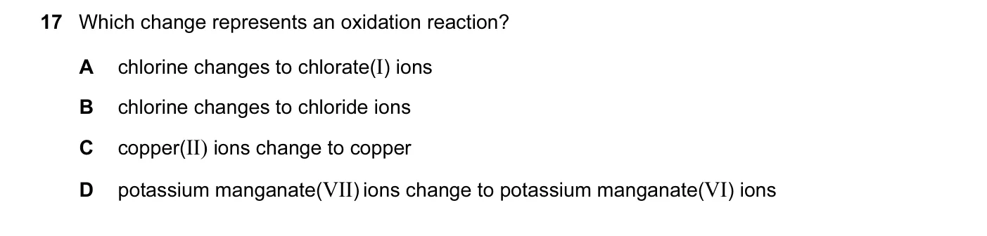 Question 17, November 2016, 0620 Paper 23