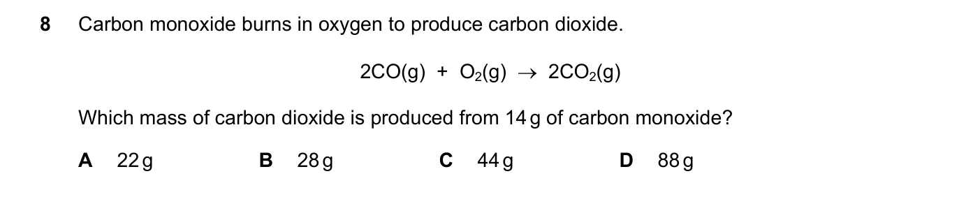 Question 8, June 2017, 0620 Paper 21